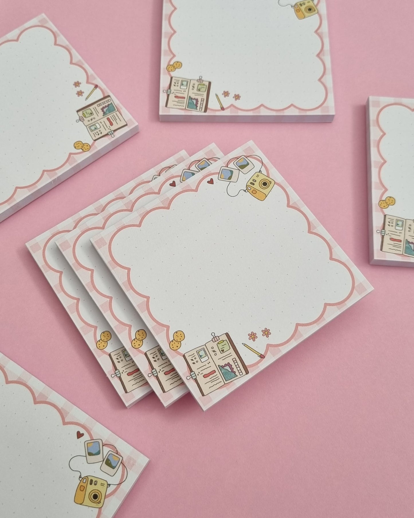 Travel Memories Sticky Memo Pad