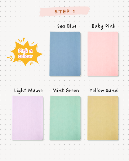 Dotted Notebooks - Custom Design and Colours