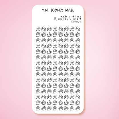 Mini Icon Washi Sticker - Mail Icon