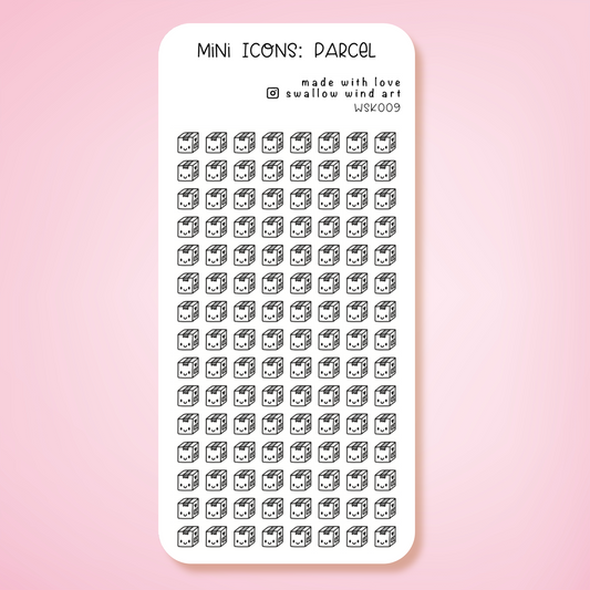 Mini Icon Washi Sticker - Parcel Icon