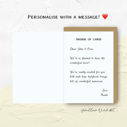 Gift Giving - Personalised Christmas Card