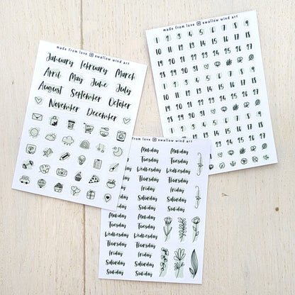 MAY Bujo Monthly Sticker Kit