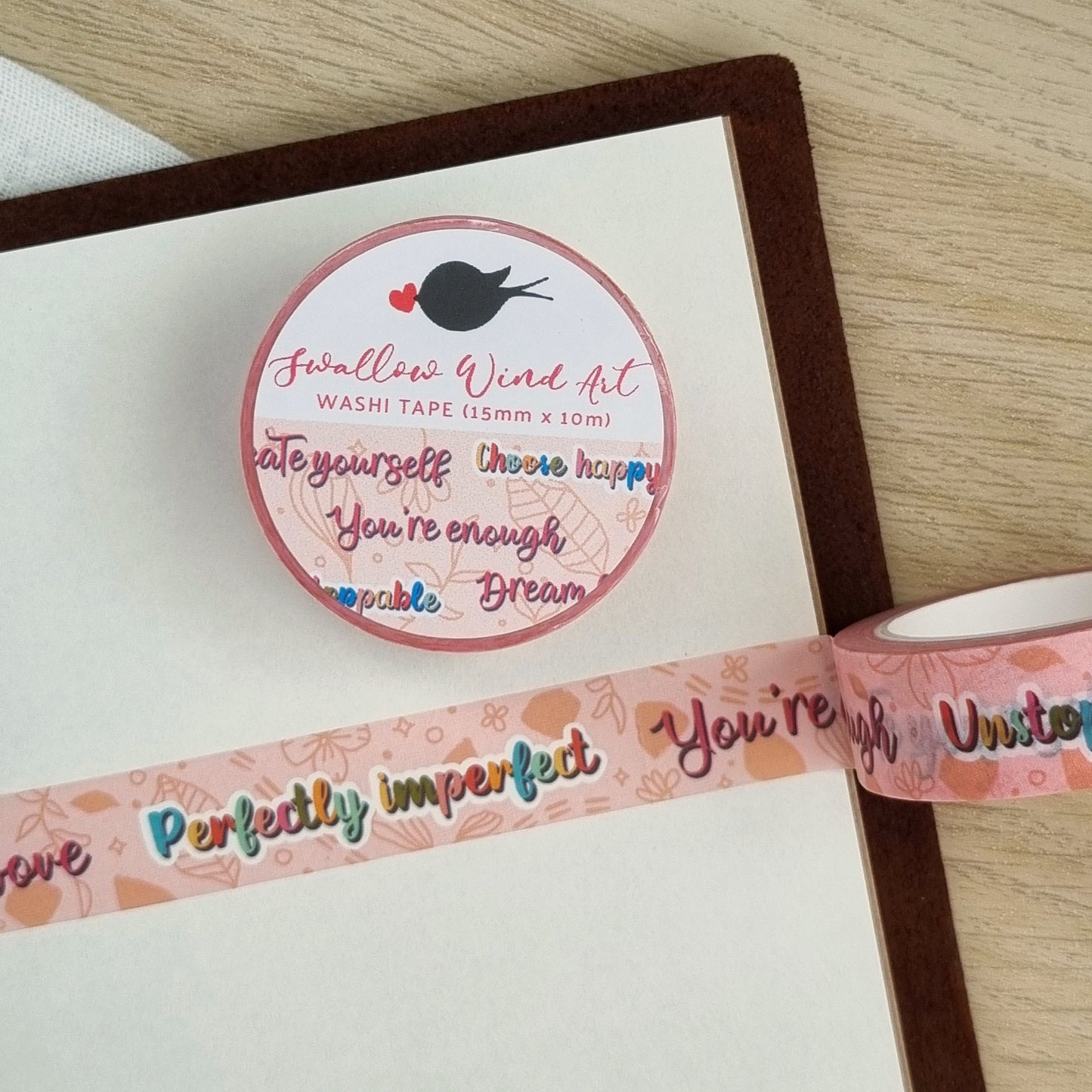 Positive Affirmation Washi Tape
